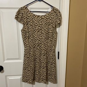 Cheetah print dress